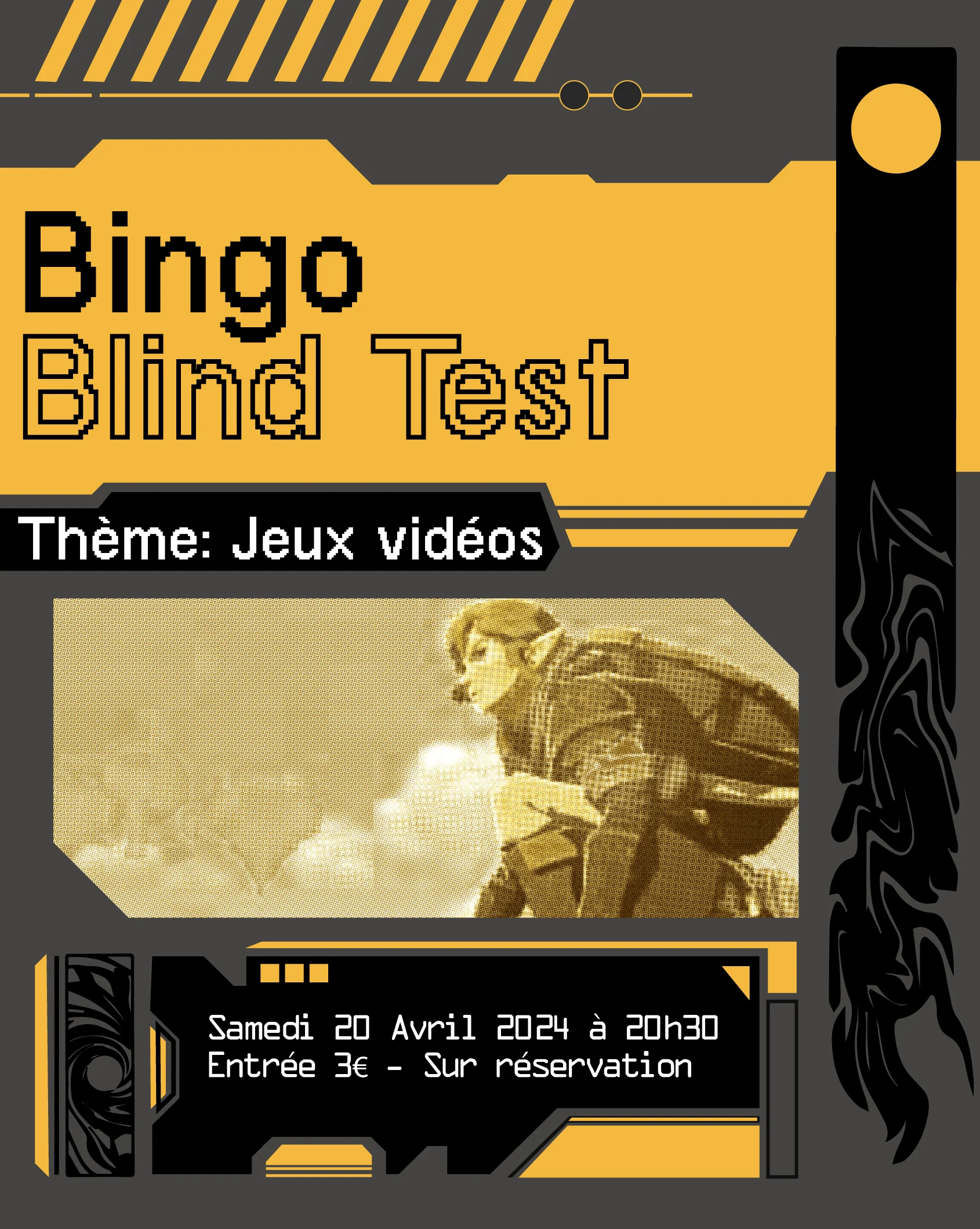 Bingo Blindtest Jeux vidéos
