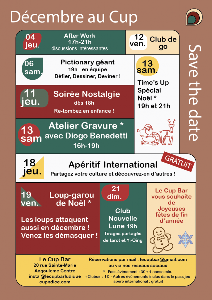 programme Cup BAR Angouleme décembre 2025 web