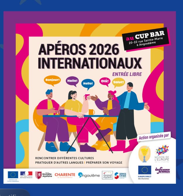 Apéro international mensuel d'Angoulême